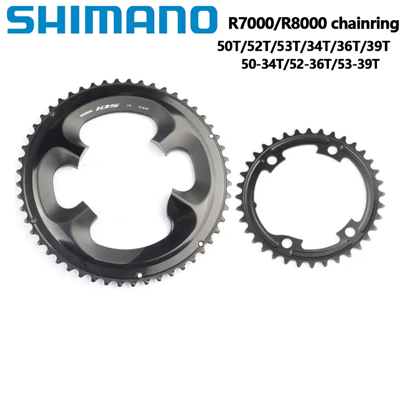 Shimano R7000 R8000 Corona Ultegra 105 11 Velocità Bicicletta Da Strada Corona 50T/52T/53T/34T/36T/39T 110Bcd Corona Manovella Bici
