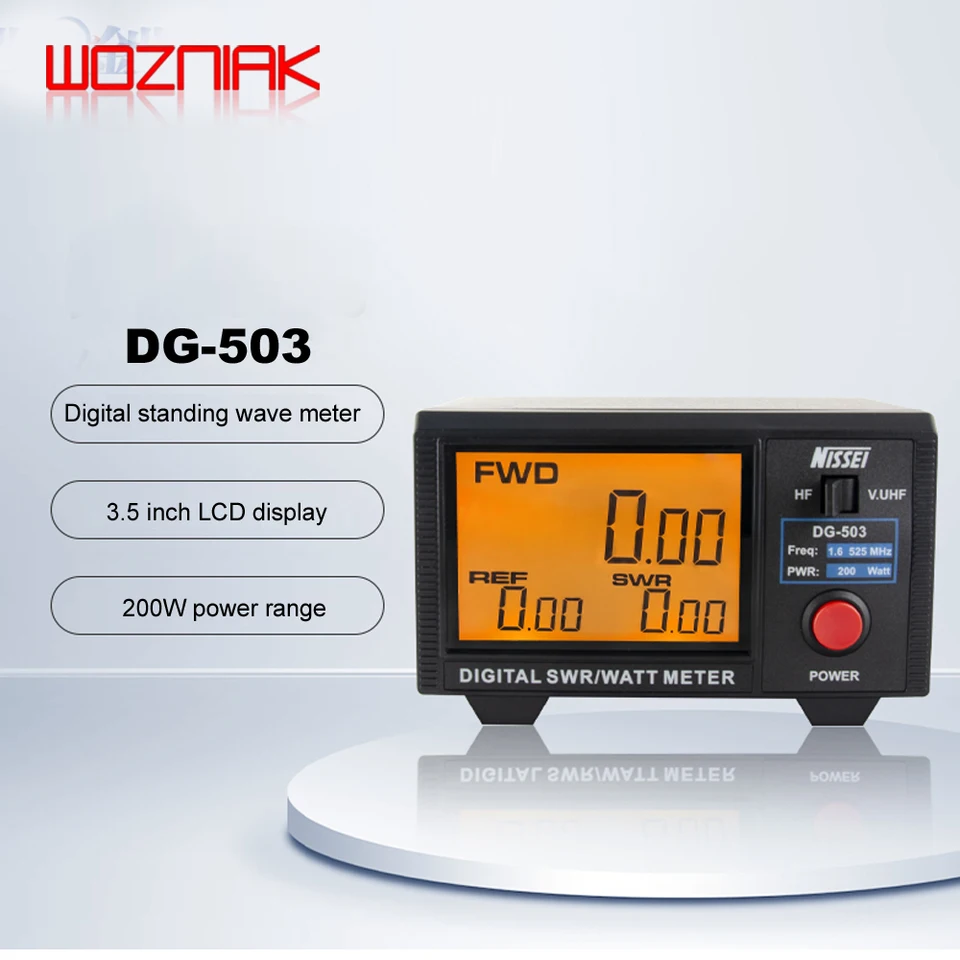 Origianl NISSEI DG-503 1.8-525Mhz Short Wave UV Standing Wave