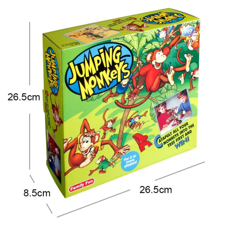 Jumping Monkey Climbing Tree Board Game Family Friends Interactive Party Desktop Game Toy for boys Girls birthday gift kids 5