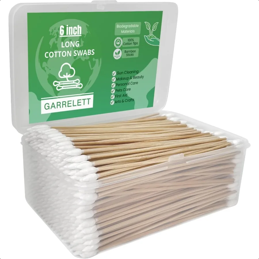 600 Piece Lint Free Gun Cleaning Swabs Set