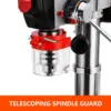 13 in Floor Drill Press, 7.5 Amp 120V, 288-3084 RPM Variable Speed Cast Iron Bench Drill Press, 0-45° Tilting, for Wood Metal 3