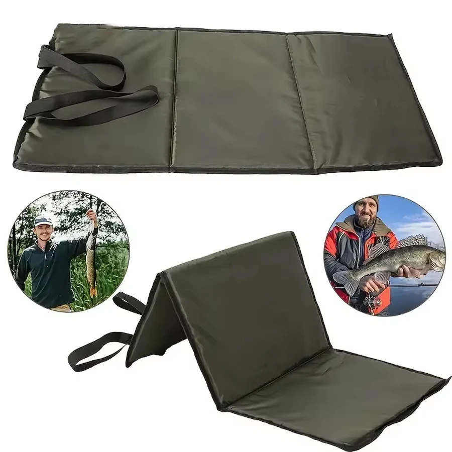 Tapis pêche pliable Comfort-Grip durable avec éponge respirante pour décrochage sécurisé des poissons