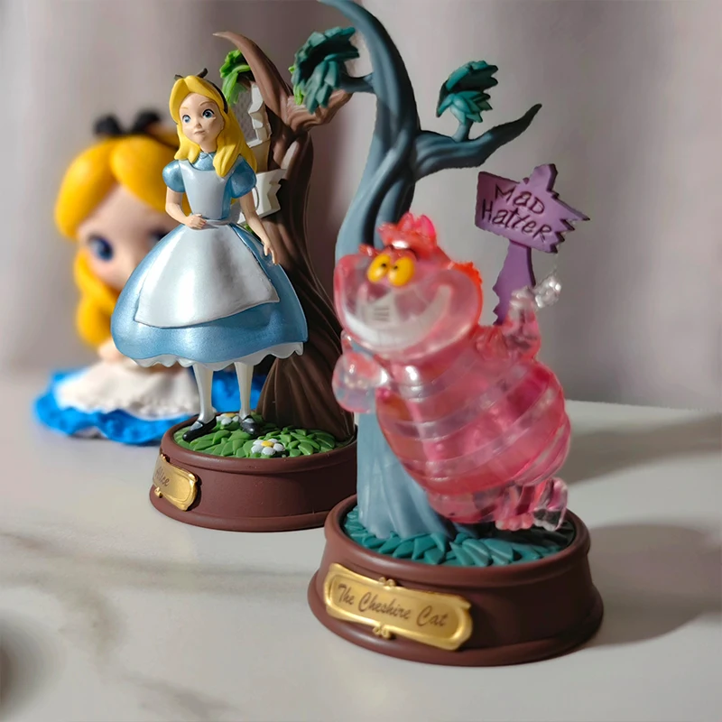 Original Alice In Wonderland Anime Figure Cheshire Cat Kids Toys