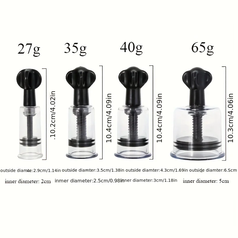 Female Sex Toy BDSM Sex Toys Nipple Sucker Black Round Suction Boobs Adult Toy
