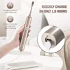 SEJOY Electric Toothbrush with 8 Brush Heads for Adults Rechargeable Toothbrush 2