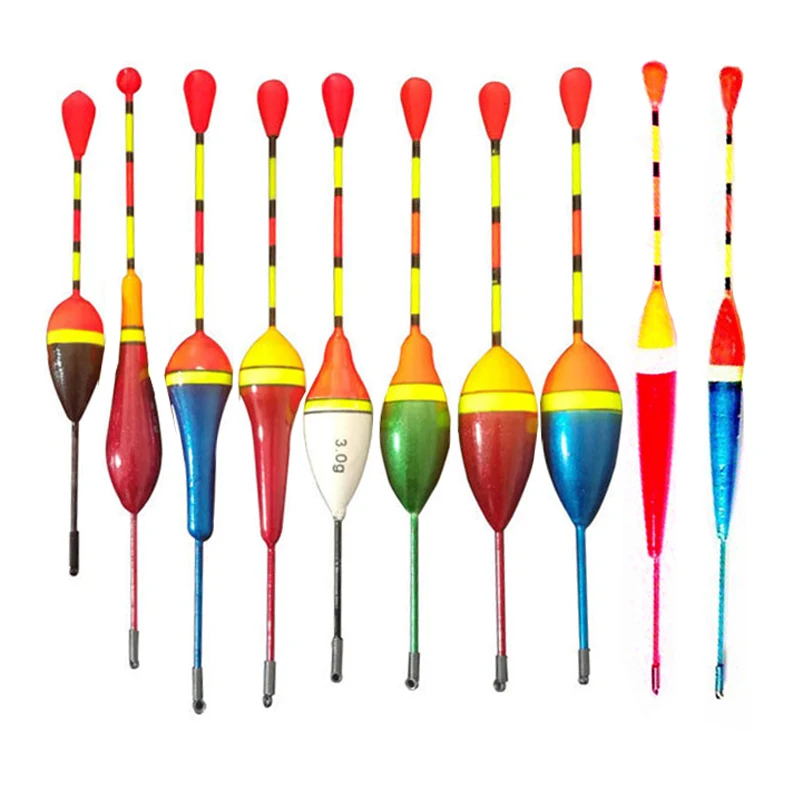 Angeln Schwimmt Set Boje Bobber Angeln Licht Stick Schwimmt Schwanken Mix Größe Farbe float boje Für Angeln Zubehör Werkzeug – Detail 1