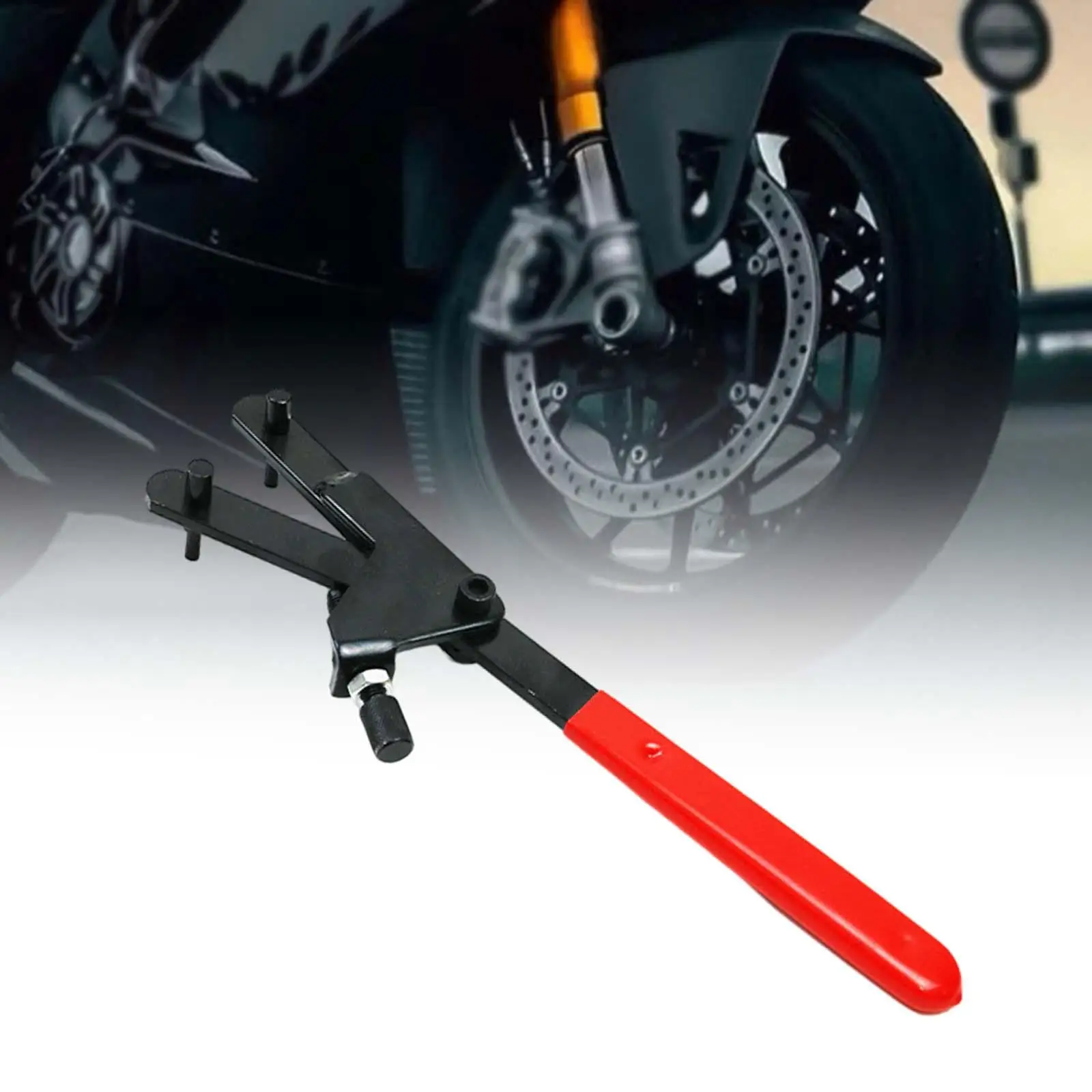 Motorcycle Flywheel Wrench Motorcycle Accessories Premium Durable Adjustable Fly Wheel Wrench Spanner Wrench Clutch Wrench