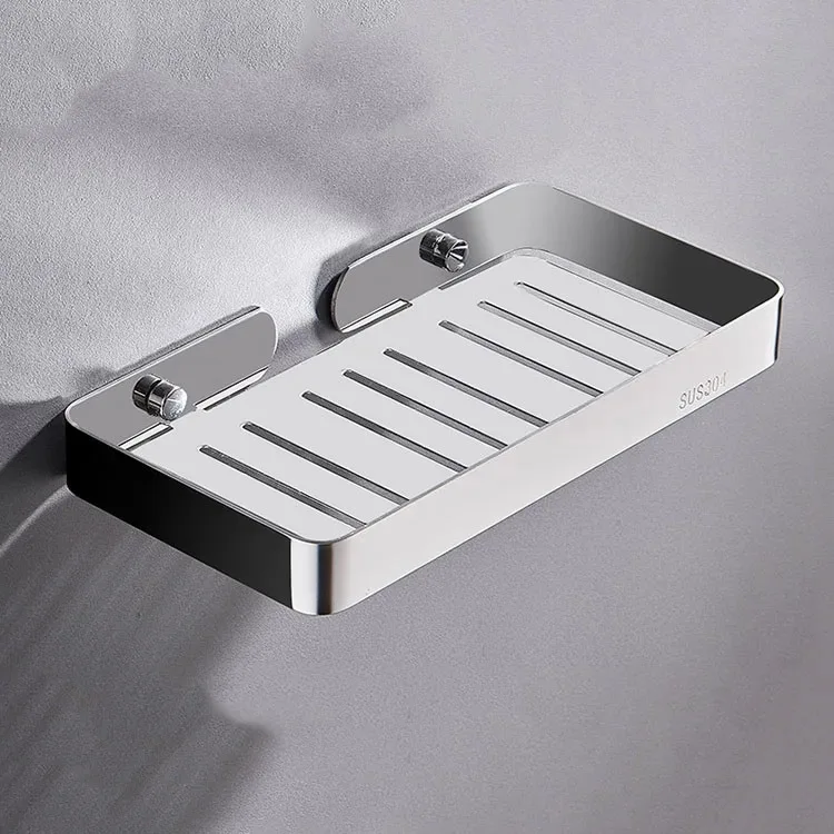Stainless Steel Wall Mounted Soap Sponge Organizer - Image 10