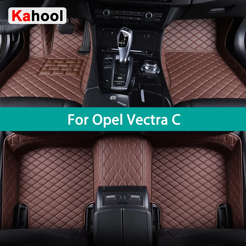 

KAHOOL Custom Car Floor Mats For Opel Vectra C 2002-2009 Auto Carpets Foot Coche Accessorie