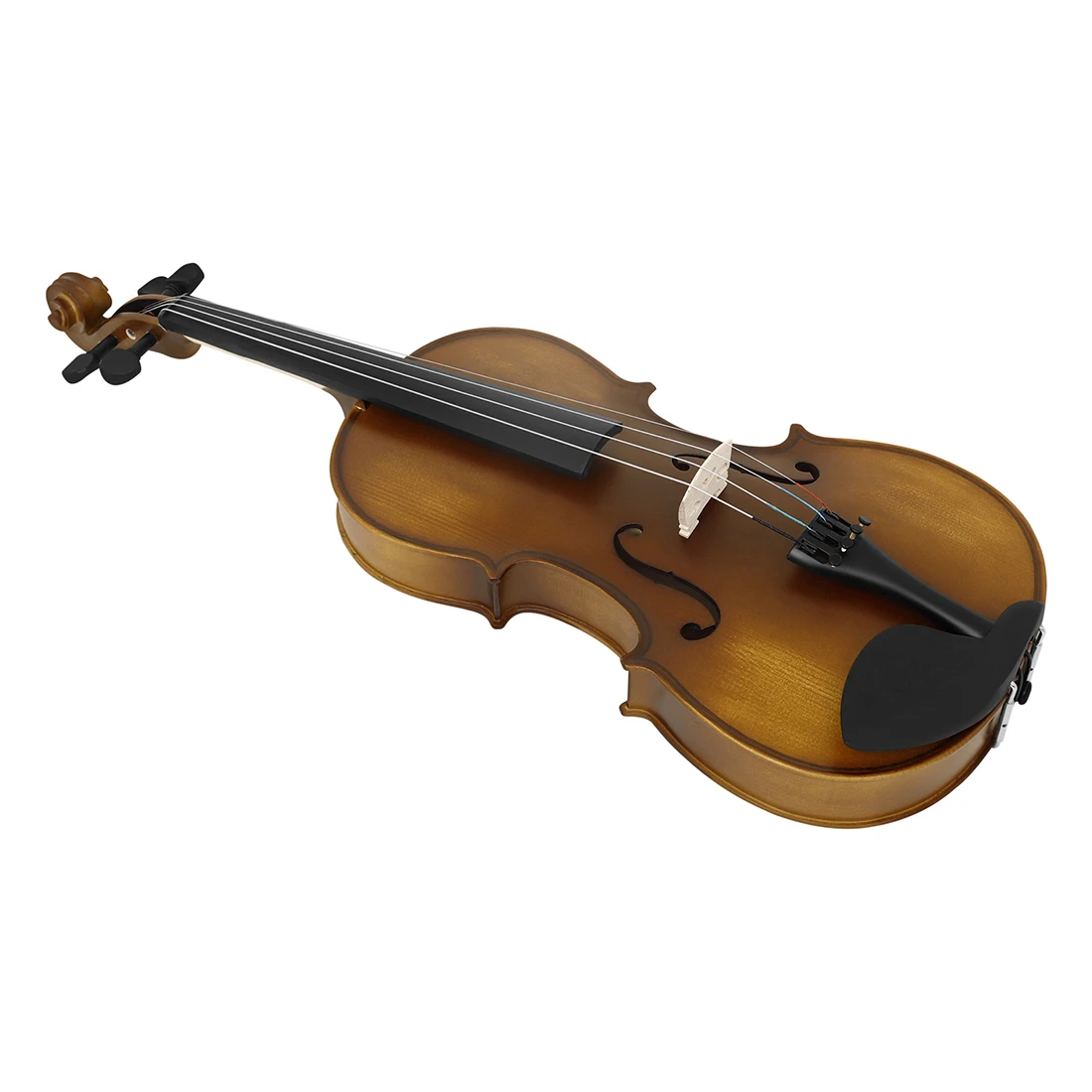 Astonvilla 16-Inch 4/4 Vintage Viola Exquisite Sub Gloss Varnish Stylish Retro Old-fashioned Viola Spruce Panel