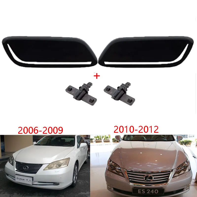 

For LEXUS ES350 ES240 2006-12 Front Headlight Head Light Bumper Headlamp Washer Spray Jet Nozzle Cover Lid Cap