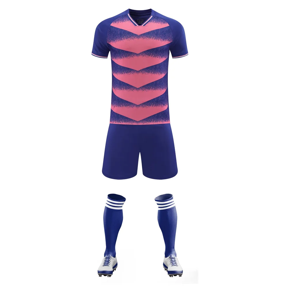 24/25 American children's clothing boy girl Fans shirt Training wear games Football Jersey sport Men Kids Kit Tops and shorts c
