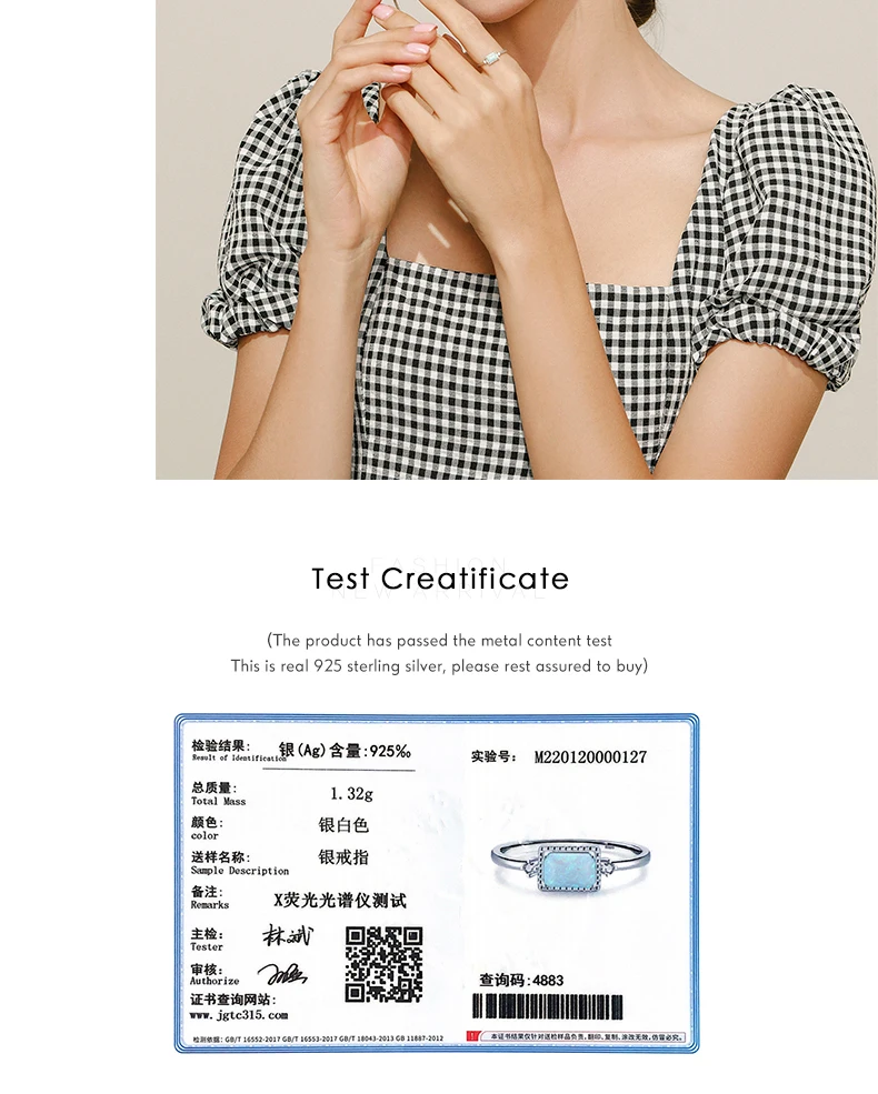 MODIAN Real 925 Sterling Silver Fantastic Natural Opals Finger Rings For Women Wedding Anniversary Jewelry Fine Accessories Anel