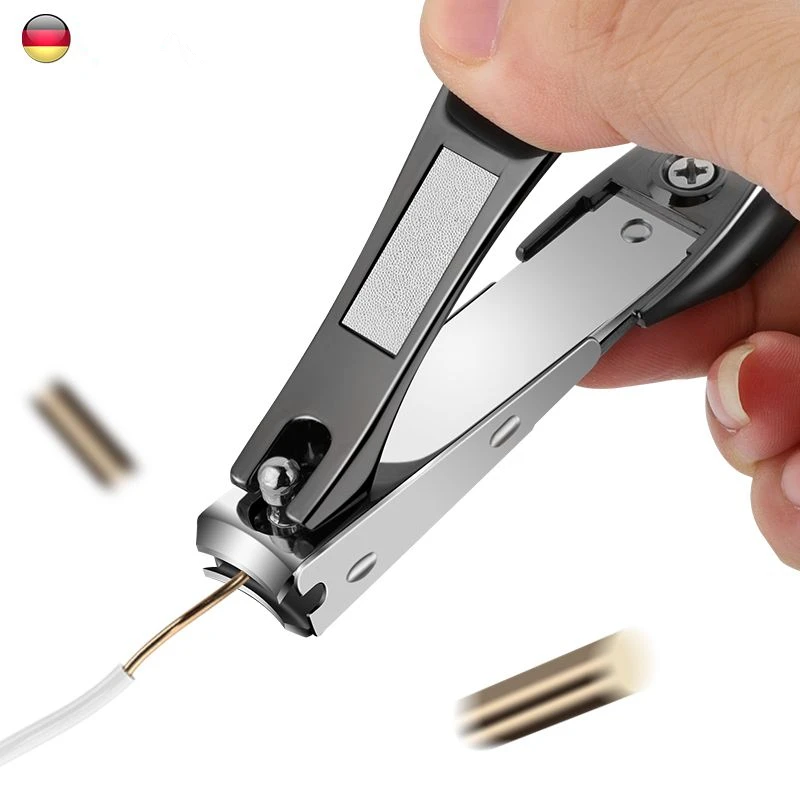 Nail Clippers Stainless Steel Sharpest Nail Cutter Duty Curved Edge for Adult Men Women Swing Out Cleaner/File nail clipper nail clippers
