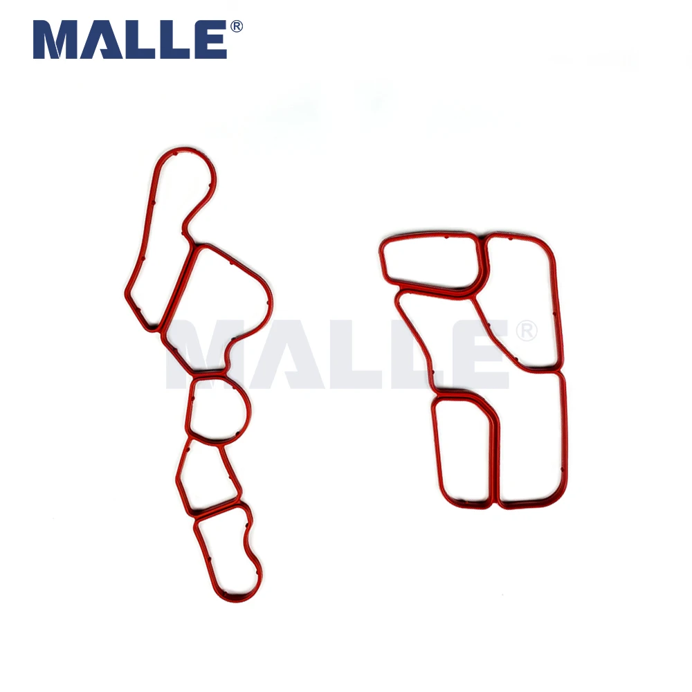 Engine Oil Cooler Gasket Seals for Mercedes-Benz W203 W204 CL203 W211 X204 W164 W221 M272 Car Accessories 2721840080 2721840280 rubber gasket aluminum gasket kits solenoid valve filter gasket