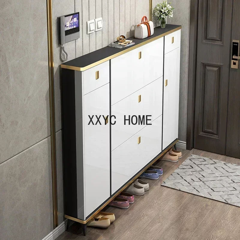

Room Shoe Rack Organizer Storage Slim Bedroom Cabinets Shoe Rotating Hallway Modern Armarios Hall Furniture