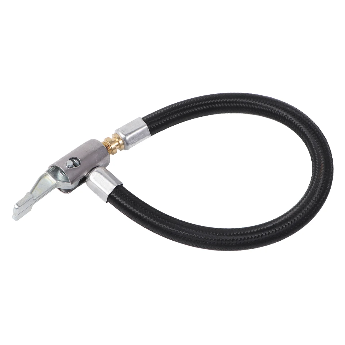 

Locking Air Chuck with Air Hose Air Locking Inflator Adapter Air Chuck Inflator Extension Tube for Motorcycle Car Bike ( 20cm )