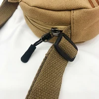 Fish Shape Canvas Messenger Bag Fashion Cute Embroidery Portable Zippered Small Purses Handbags Mini Crossbody Bag - Image 5