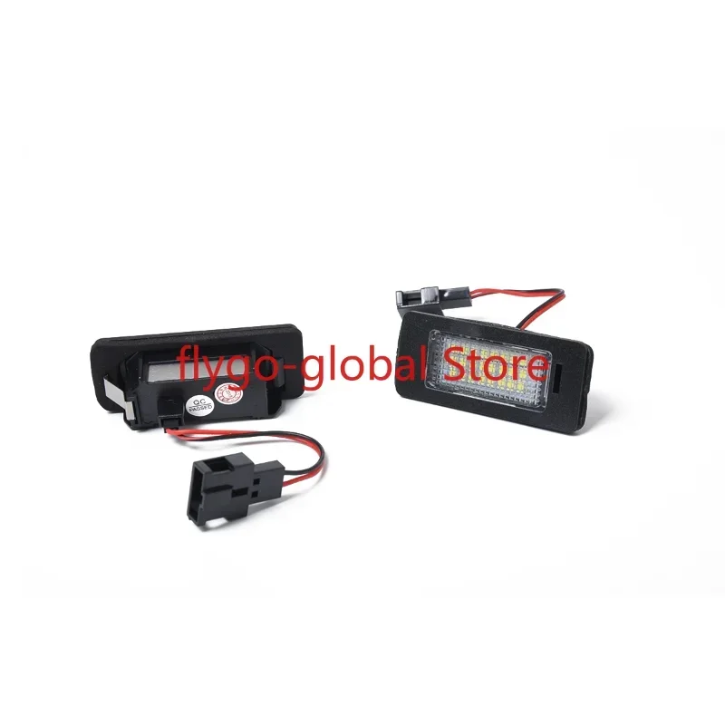 Luces LED Para Matrícula Sin Error CANBUS – Pack De 2, 6000K, IP68, Compatibles Audi A4, VW Passat, Etc.