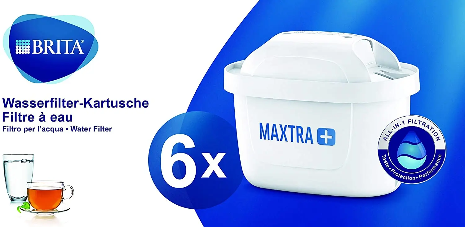 Brita Maxtra 6 Cartridges Maxtraplus Pack Weiß, 10.0x5.5x7.0 Cm, 6 Pcs - Air Purifiers - AliExpress