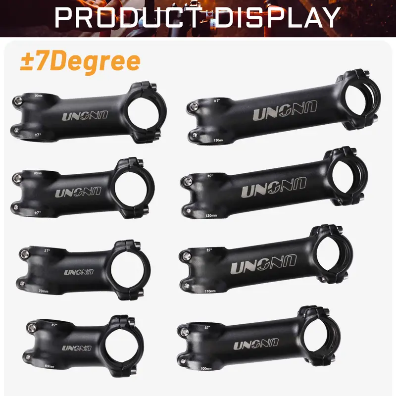 UNO MTB Bike Stem -7 17 35 Degree Ultralight Aluminum Alloy 31.8mm 60 70 80 90 100 110 120 130mm Road Bicycle Stem King Alloy - Image 3