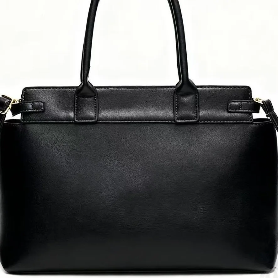 Luxury Large Capacity Cowhide Women's Capacity Shoulder Bag Retro Leather Female Handbags Purses Designer Women Tote Bag