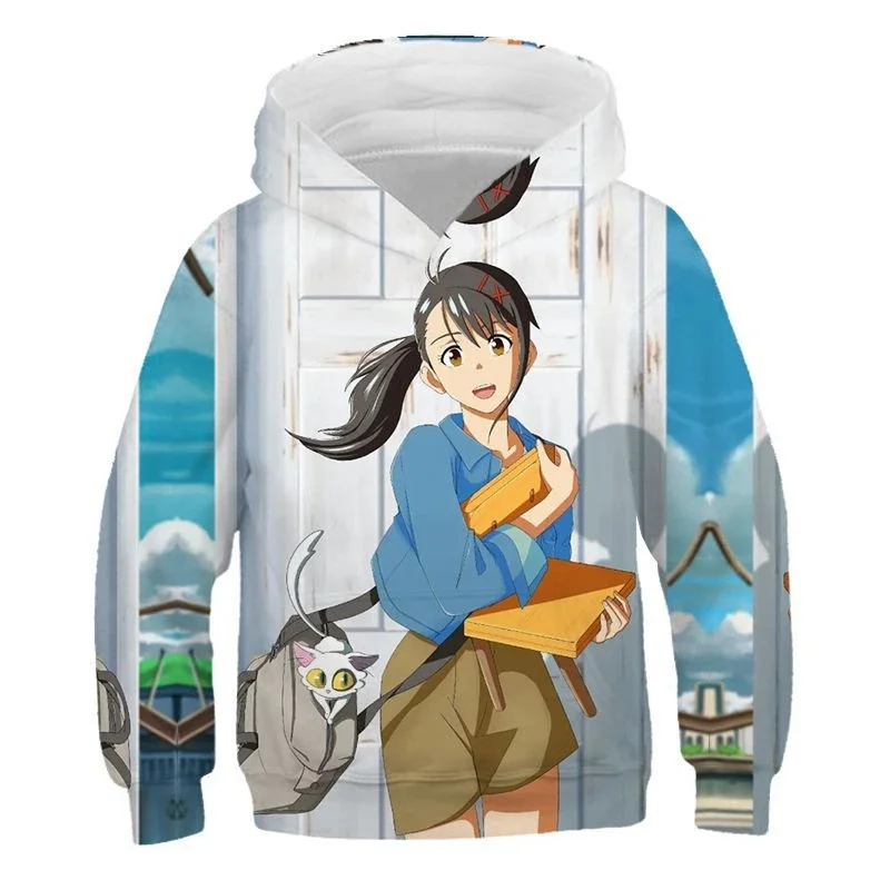 

3D Printing Popular Anime Suzume No Tojimari Hoodies Sweatshirts Outwear Personalised Hoodies Unique Harajuku Streetwear Hoody