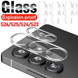 HD Clear Anti - Scratch Shatterproof Camera Lens Protector Film - 3Pcs (For S23 Ultra)