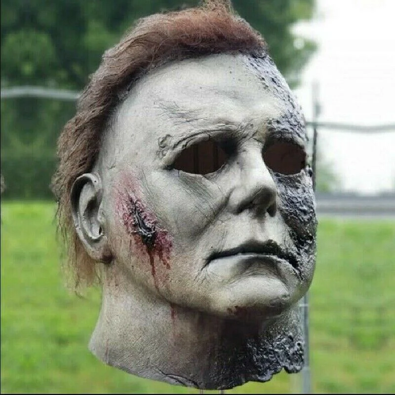Michael Myers Mask 1978 Halloween Movie Latex Mask Maschera Horror Realistica Maschera Cosplay Spaventosa Costume Party Mask