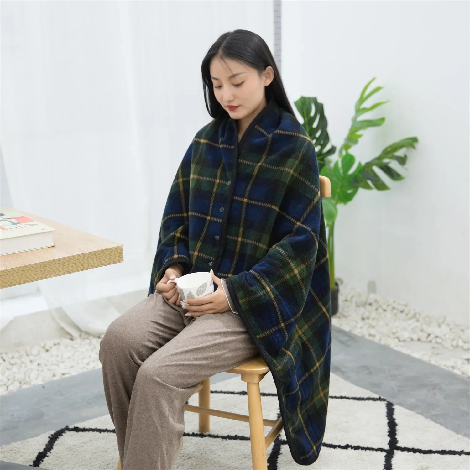 Dubbelzijdige Plaid – Klassiek Ruitpatroon – Ruhhy Dubbelzijdige Plaid – Klassiek Ruitpatroon – Ruhhy