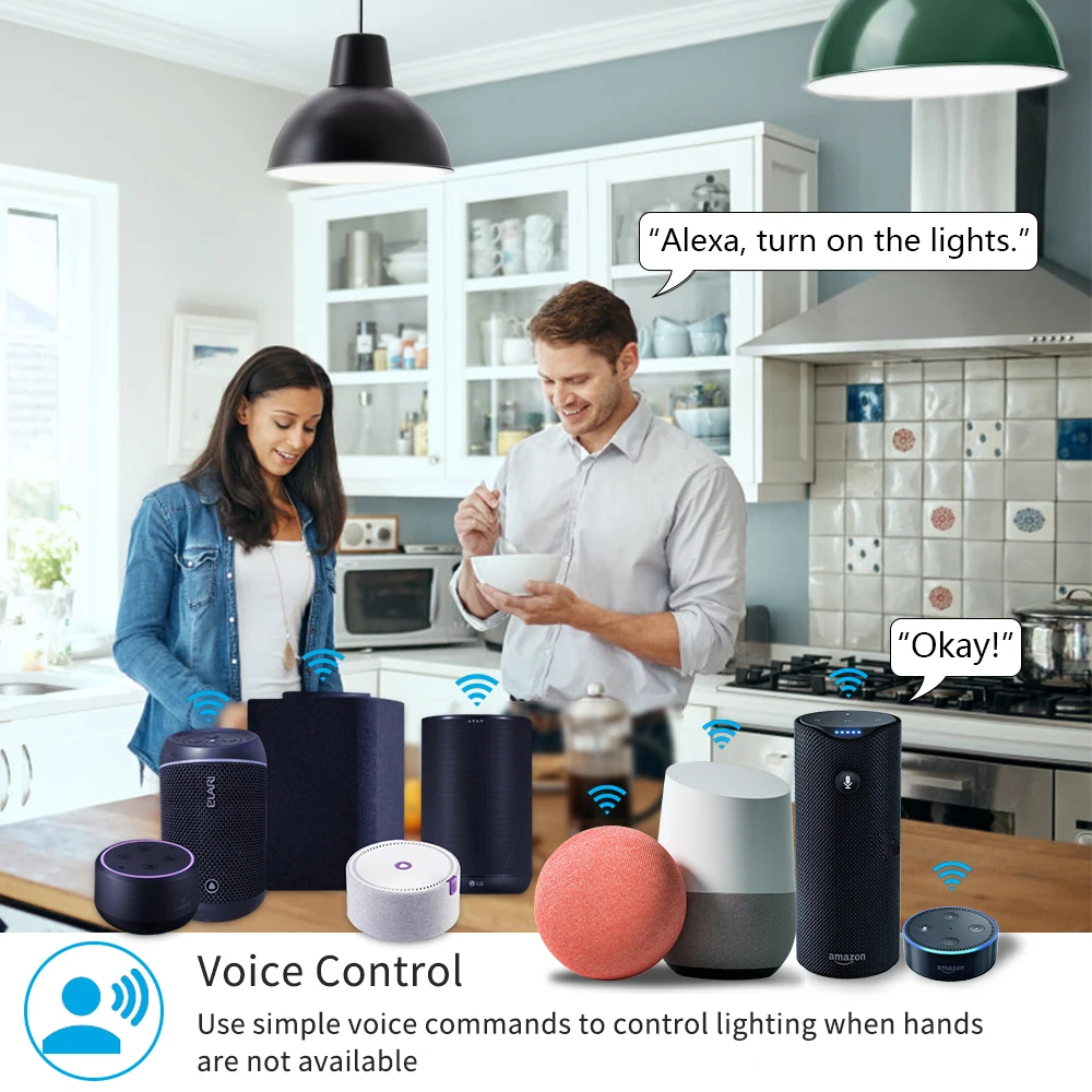 LoraTap Tuya Smart Life ZigBee WiFi Light Switch Module Dimmer Energy Monitor App Remote Control Alexa Google Home Voice Control