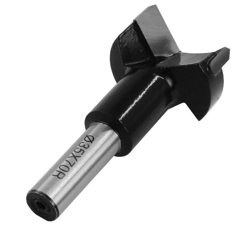 

15/20/35 mm Dia Cylinder Carbide Tipped Hinge Boring Bit with Right Hand Rotation 70mm overall length
