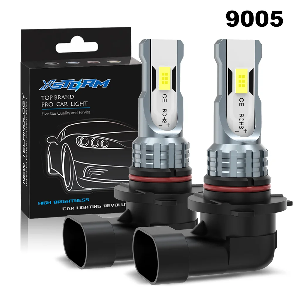 ตัวเลือกสินค้า ไฟหน้า LED ตัดหมอก H7 9005 9006 สว่างคมชัด ติดตั้งง่าย