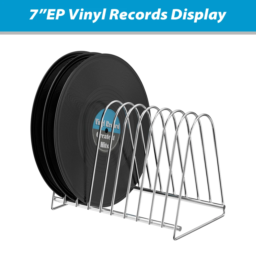 Records Collection Stand Vinyl Record Album Collection Display Storage Rack Clean Drying Rack Home Desk Decoration Bracket