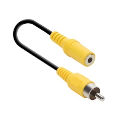 Premium Universal 3.5mm Stereo Audio Y Adapter Cable - 10PCS (RCA Male 25cm)