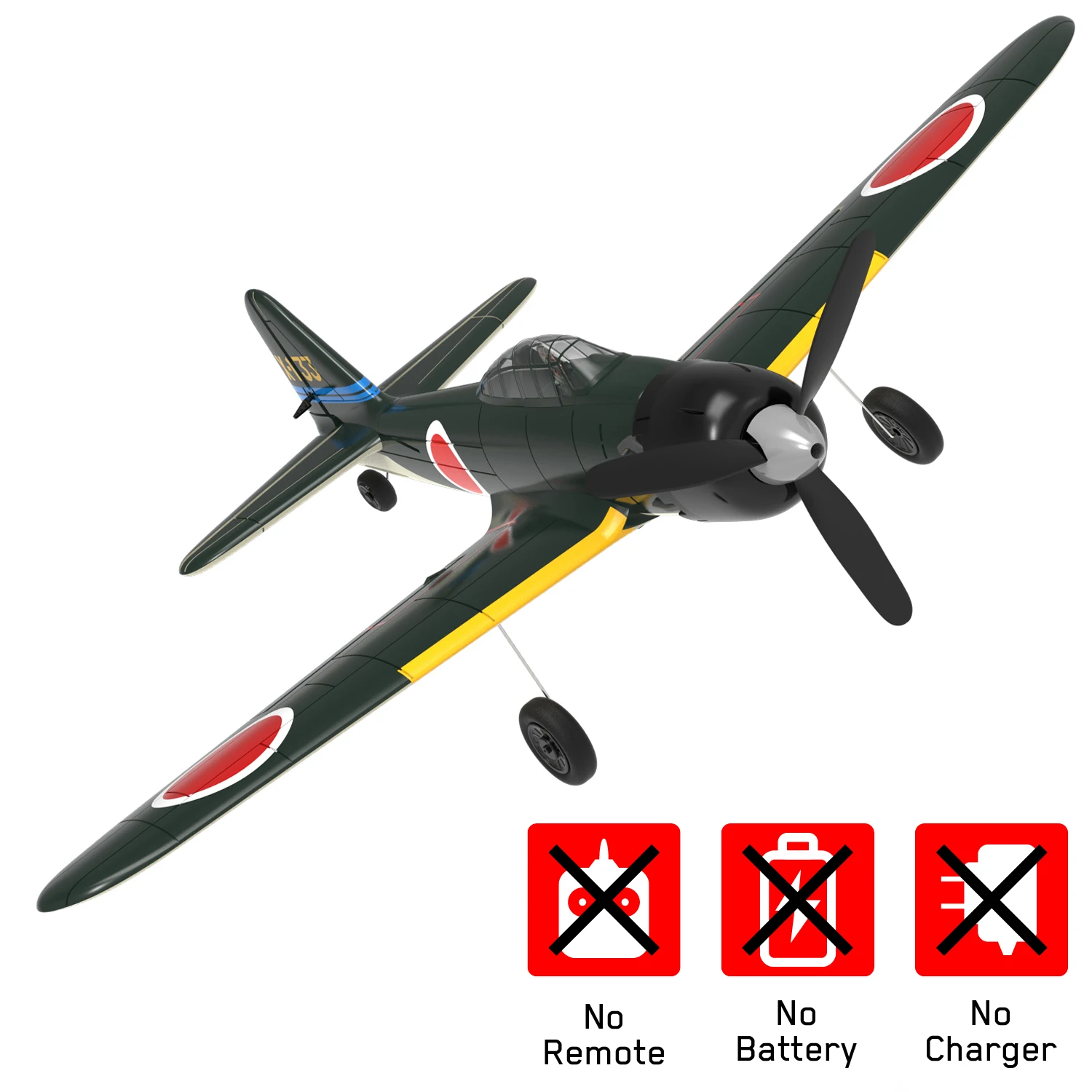 EPP 400mm Zero P51D Mustang /BF109 P40 4-Ch 2.4G 6-Axis PNP Airplane With Xpilot Stabilizer RC Plane 2