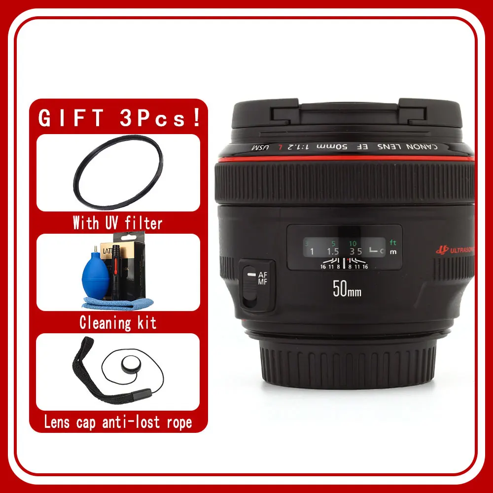 Obiettivo Usm Canon Ef 50Mm F/1.2L