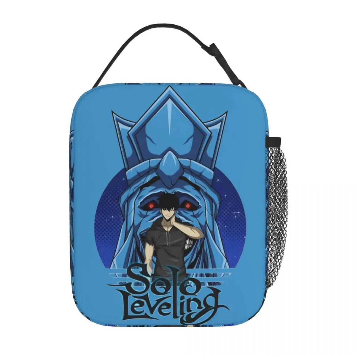 

Shun Mizushino Sung Jin-woo Insulated Lunch Bag for Men Women Solo leveling Anime Storage Box Portable Thermal Cooler Lunch Box
