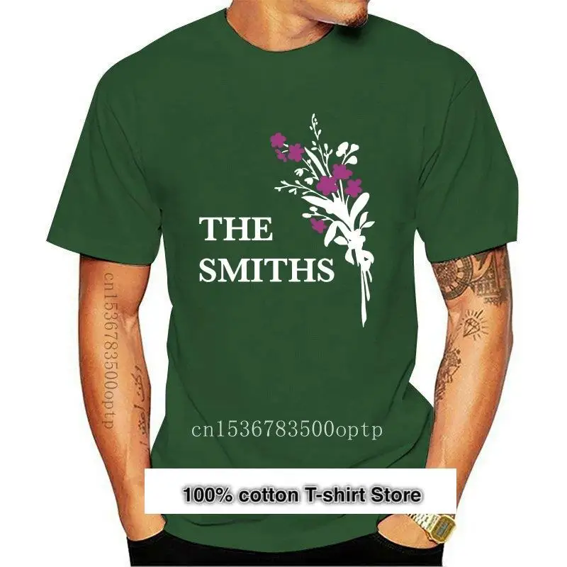 Camiseta Oficial De The Smiths Morrissey Flowers Para Hombre Y Mujer, Tallas 5 Colores