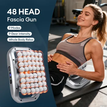 48-Head High-Frequency Massage Gun 1