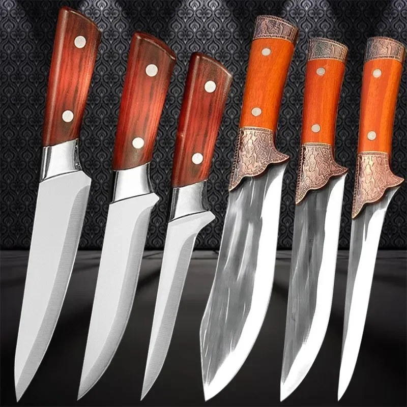 Forged Boning Knife Stainless Steel Butcher Knife  Stainless Steel Kitchen  Knives - Kitchen Knives - Aliexpress