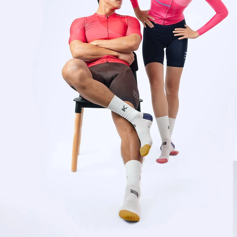 Inbike Cycling Socks Breathable Not Stuffy On Feet Men's Socks Non-slip Soccer Socks Anti-slip High Elasticity Socks For Women