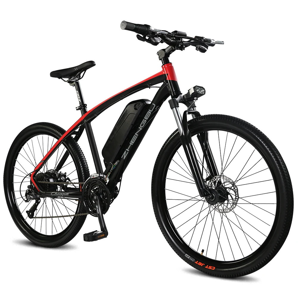 

M6 MTB Electric Bicycle Shock-absorbing Ebike Full Suspension 27-speed Electric Mountain Bike