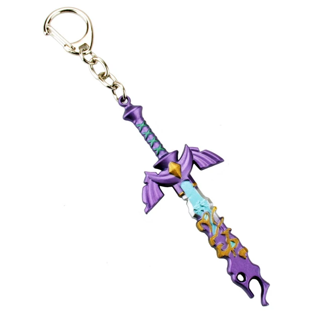 Porte-clés modèle Legend of Helpdas Master Sword pour homme