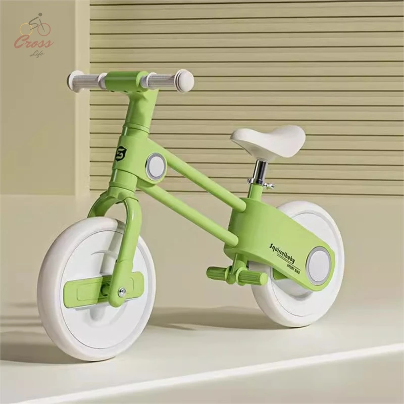 Children's Balance Bike Non Pedal Bike For Babies Aged 2-3-4 Sliding Learning Walker Sliding Unicycle Scooter Roller