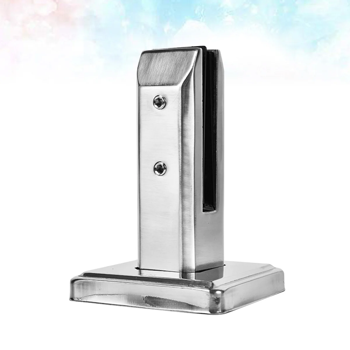 

Stainless Steel Glass Clamp Punch Free Glass Staircase Bracket Hinge Staircase Railing Degree Installation Glass Stand Clamp