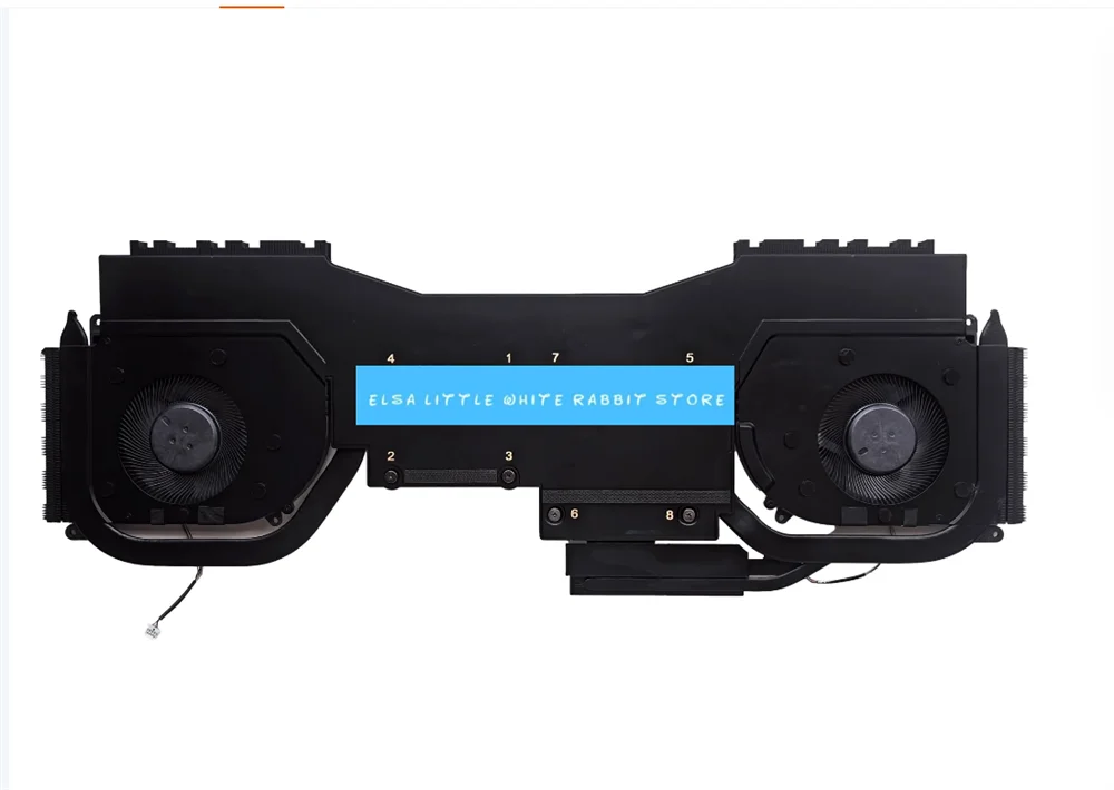

Для MSI 18 AI Studio A1V вентилятор Радиатор RTX4090 MS-1831