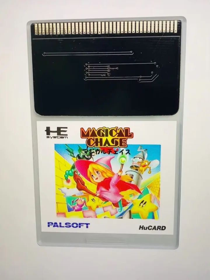 16ビットPCエンジン HU-CARD:マジカルチェイス(日本版 16ビットPCエンジン HU-CARD:マジカルチェイス(日本版