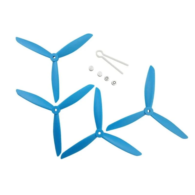 Emballage du lot de 4 hélices 3 pales améliorées pour Hubsan H501S et MJX B2W/B2C/B3
