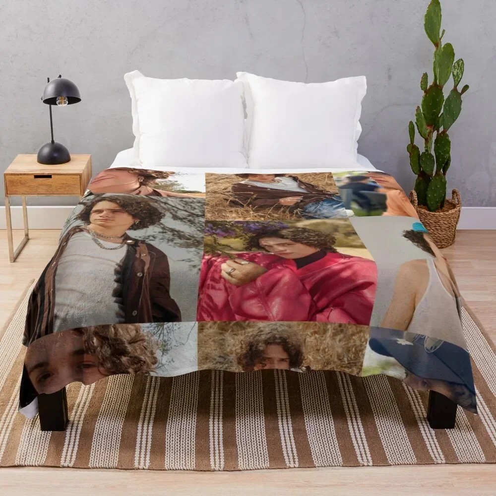 

Noah Jupe collage 4 Throw Blanket for sofa Sofa Throw Blankets